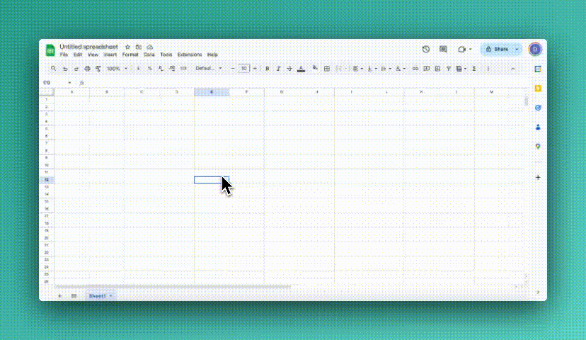 google sheet gif