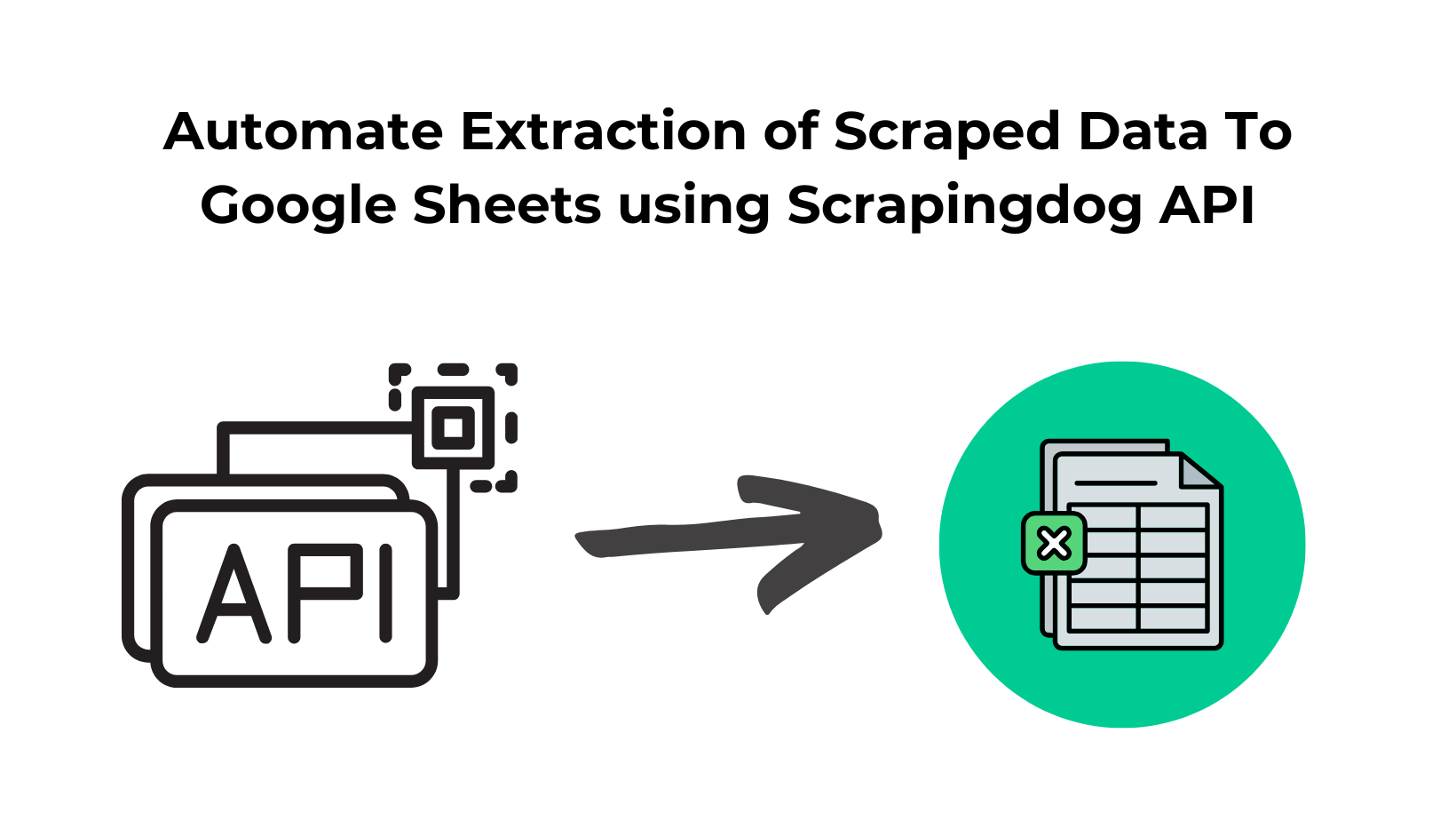 Extraction of Scraped Data To Google Sheets using Scrapingdog API