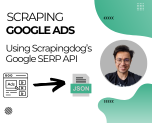 Scrape Google ADs using Scrapingdog's Search API