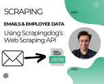 Scrape email & employee data