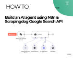 How to build an AI agent using N8n & Scrapingdog API