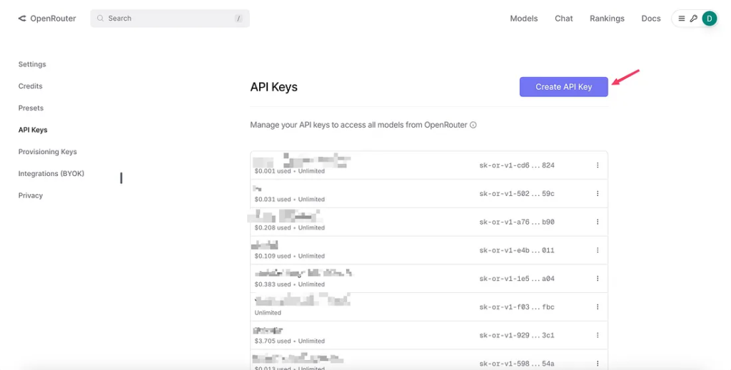 Scrapingdog Docs Dashboard