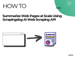 Summarize web pages at scale