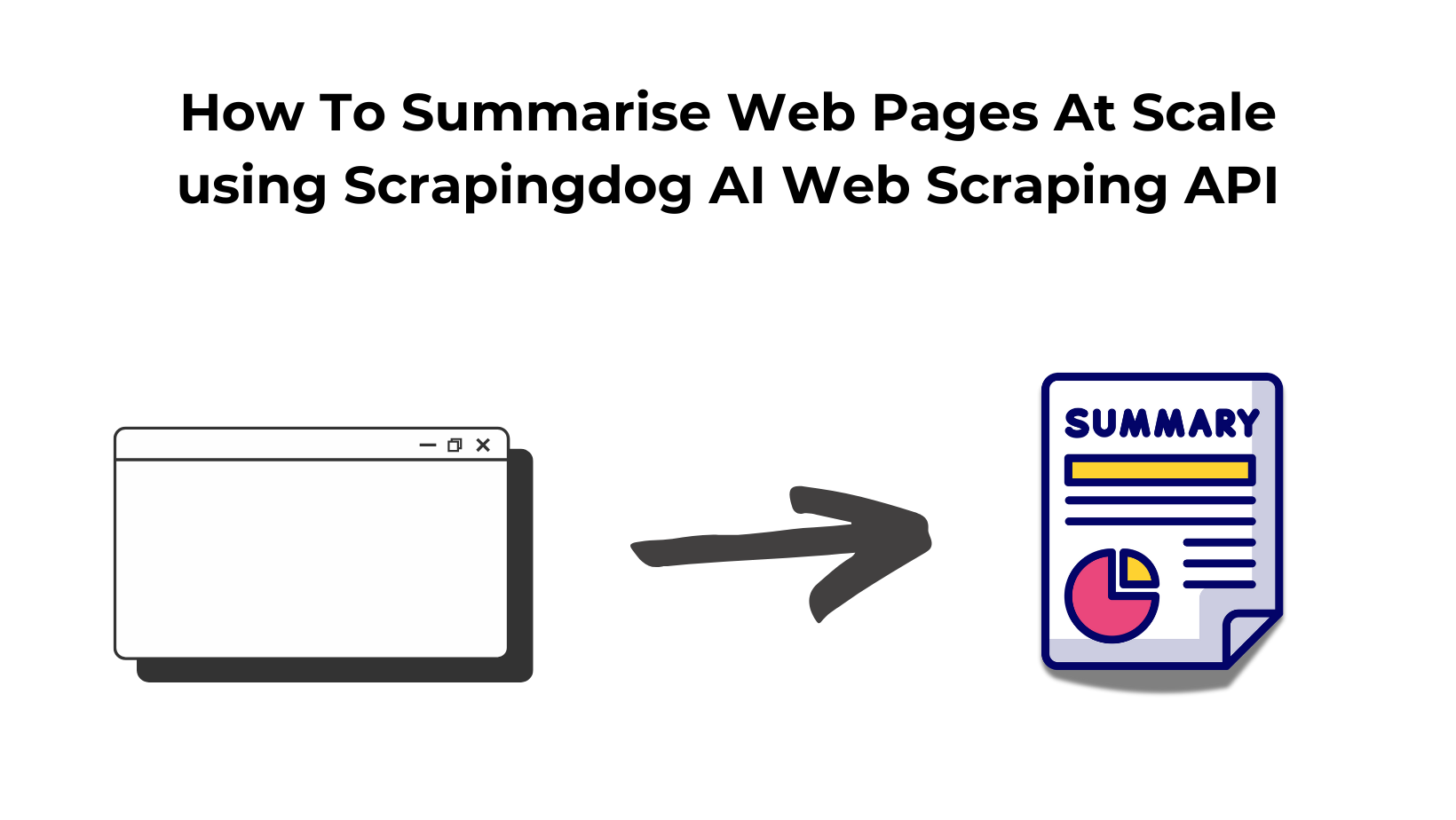 Summarize web pages at scale