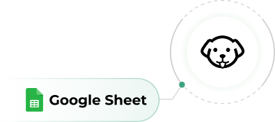 node with google sheet